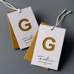 Custom Shaped Hang Tags