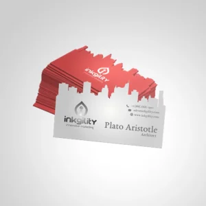 Die cut any shape business cards